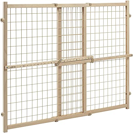 Evenflo Position and Lock Wide Doorway Gate, Tan