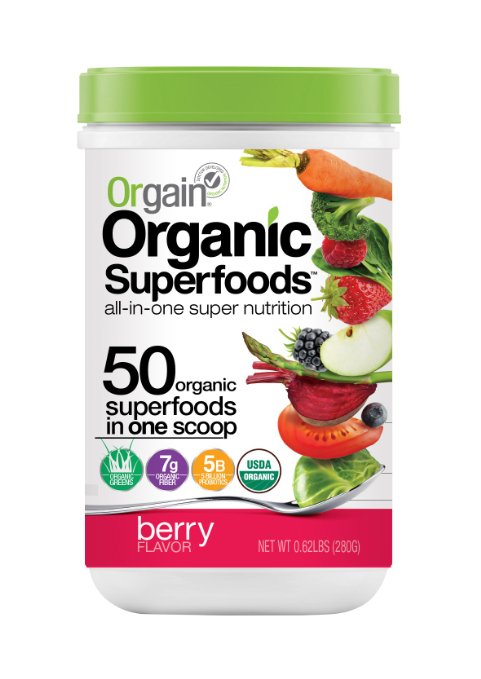 Orgain Organic Superfood Powder Berry 062 Pound