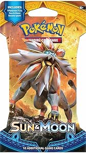 Pokemon TCG: Sun & Moon, Blistered Booster Pack Containing 10 Cards Per Pack with Over 140 New Cards to Collect