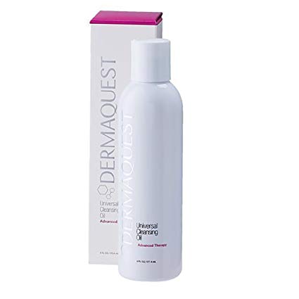 DermaQuest Advanced Therapy Non-Comedogenic Universal Cleansing Oil and Makeup Remover for Dry, Oily and Sensitive Skin, 6 fl. oz.