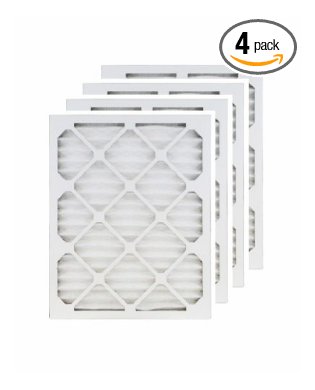 Filters Now MERV 13 Air Filter/Furnace Filters, 10.0" L x 30.0" W x 1.0" H, 4 Piece