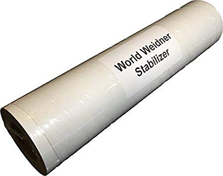 World Weidner Tear Away Machine Embroidery Stabilizer Backing Medium Weight 1.8 Ounce 10 Inches by 10 Yards Roll