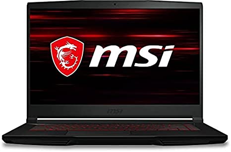 MSI GF63 Intel Core i7 10th Gen 15.6 inches Thin Gaming Laptop (8GB/1 TB HDD/256 GB SSD/Windows 10 Home/4 GB Graphics/NVIDIA GeForce GTX 1650 Max Q/60 Hz) GF63 Thin 10SCXR-1617-IN (Black, 1.86 KG)