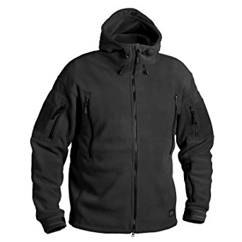 Helikon Patriot Security Tactical Hooded Fleece Jacket Black