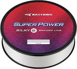 KastKing SuperPower Braided Fishing Line - Abrasion Resistant Braided Lines – Incredible Superline – Zero Stretch – Smaller Diameter – A Must-Have!