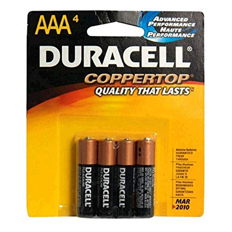 Liberty Mountain CopperTop AAA Batteries 4pk