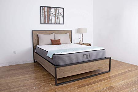 Plank by Brooklyn Bedding 11-Inch TitanFlex Two-Sided Firm Mattress, Queen