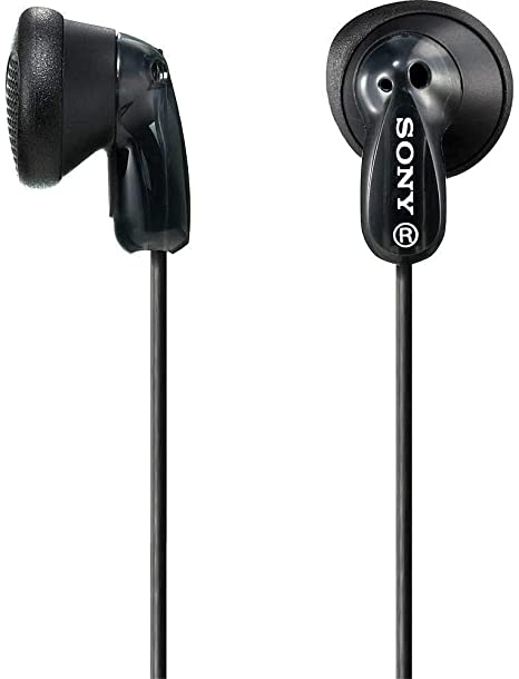 Sony In Ear Ultra Lightweight Stereo Bass Earbud Headphones (Black)