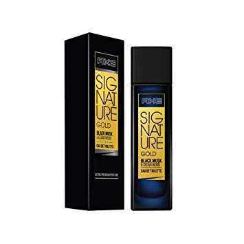 AXE Signature Gold Black Musk and Cedar Wood Perfume, 80ml
