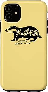 iPhone 11 Harry Potter Hufflepuff Wordcraft Case