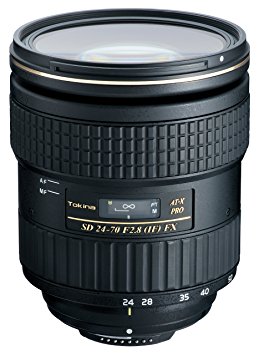 Tokina AT-X 24 - 70 mm f2.8 PRO FX Lens for Nikon Camera