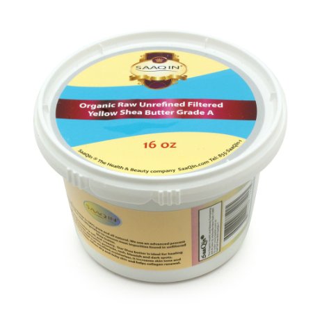 1 Lb Organic Raw Unrefined Filtered Shea Butter Top Premium Quality
