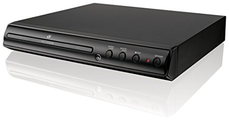 GPX D200B Progressive Scan 2-Channel DVD Player with Remote Control