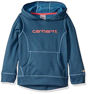 Carhartt Girls' Big Hooded Fastdry Pullover Sweatshirt