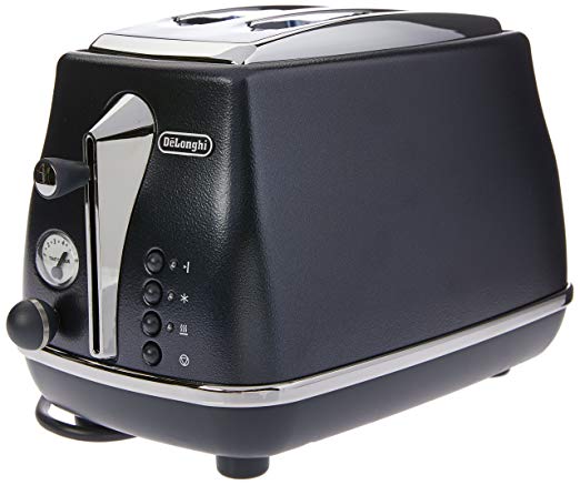 DeLonghi Icona Elements, 2 Slice Toaster, CTOE2003BL, Ocean Blue