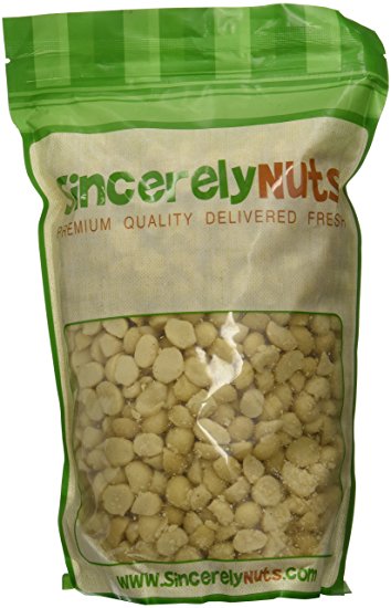 Macadamia Nuts Raw Unsalted Halves and Pieces,2Lbs