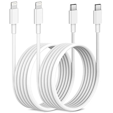 USB C to Lightning Cable 6FT [Apple MFi Certified], YEAHFUN 2Pack iPhone 12 13 Fast Charging Cable PD Charger Cord for iPhone 13/13 Pro Max/Mini, Phone 12/11/Pro Max/Mini, XS/XR/X/8, iPad, AirPods