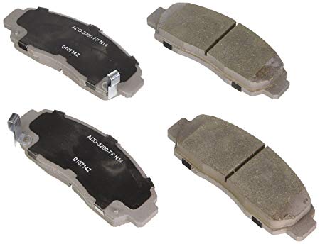 ACDelco 14D787CH Advantage Ceramic Front Disc Brake Pad Set