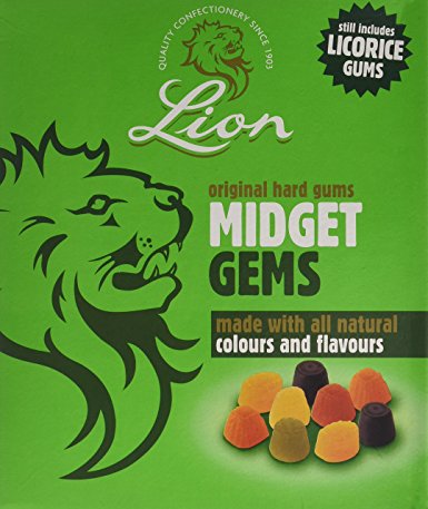 Lion Midget Gems  - 2 Kilogram Box