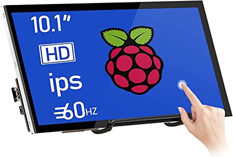 Raspberry Pi Écran Tactile HMTECH10,1" 1024 x 600 HDMI Moniteur Portable IPS Touch Display pour Raspberry Pi 4/3/2/Zero/B Win10/8/7 Raspbian Ubuntu Xbox/PS4 Mac, Gratuit. E-Drive