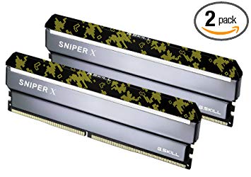 G.SKILL 32GB (2 x 16GB) Sniper X Series DDR4 PC4-25600 3200 MHz 288-Pin Intel X299/Z370/Z270/Z170 Desktop Memory Model F4-3200C16D-32GSXKB