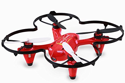 Holy Stone HS170C Predator 2 Mini RC Quadcopter Drone with HD Camera 2.4Ghz 4 CH 6 Axis Gyro Helicopter,Color Red