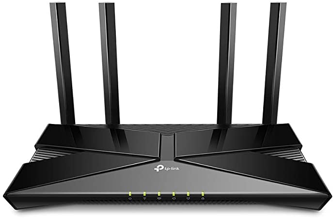 TP-LINK Archer AX10 Next-Gen WiFi 6 AX1500 Mbps Gigabit Dual Band Wireless Cable Router, 8 Gigabit LAN Ports, Ideal for Gaming Xbox/PS4/Steam and 4K