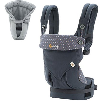 Ergo Baby 4 Position 360 Dusty Blue Carrier with Grey Insert