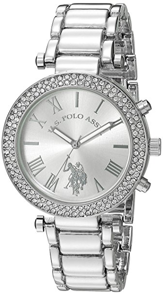 U.S. Polo Assn. Women's Quartz Silver-Toned Dress Watch (Model: USC40172)