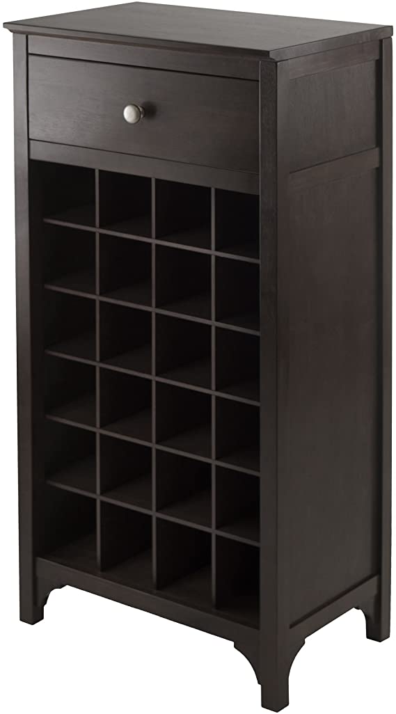 Winsome Wood Ancona Wine Cabinet, 15.47 by 9.25 by 4.65-Inch