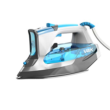 Vax ICC4V1HP Power Shot Digital 300 Steam Iron, 2600 W, White/Silver/Blue