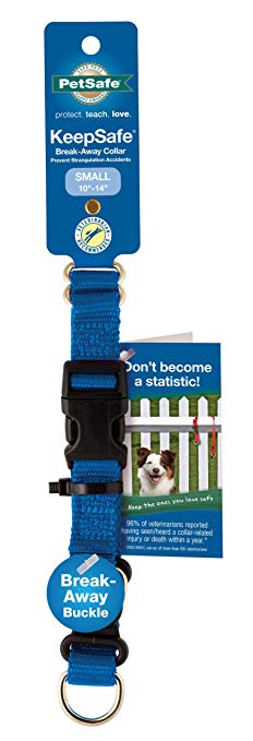 PetSafe KeepSafe Break-Away Collar, Prevent Collar Accidents for your Dog or Puppy, Improve Safety, Compatible with Leash Use, Adjustable Sizes