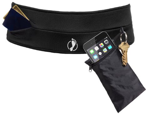 [Voted #1 Exercise Belt] Running Belt Flash for iPhone 6, 6 Plus. Zero Bounce, Adjustable, Water Resistant, Exercise Fuel, Stylish Sports Fanny Pack! Flip for the Most Comfort & Security of Its Class!