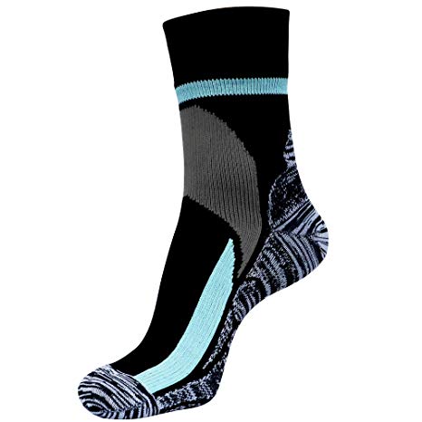 ArcticDry Xtreme 100% Waterproof Socks for Men, Women & Children - Nylon, Spandex & Coolmax Waterproof Material - Perfect for Cycling, Hiking, Golf, Rowing, Fishing & More!