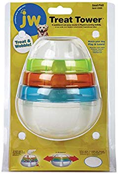 JW Pet Treat Tower Treat Dispensing Dog Toy