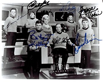 Star Trek Original Cast Signed Autographed 8 X 10 Reprint Photo - Mint Condition