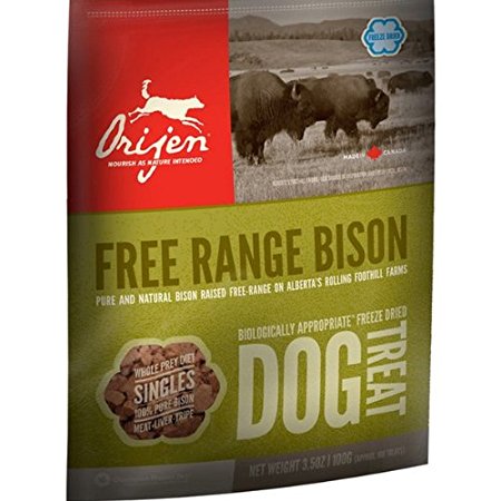 Orijen Freeze-Dried Free Range Bison Treats - 3.5oz