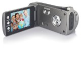 Lightahead DV series High-Definition HD 720p Digital Camcorder SDSDHC with 4x Digital Zoom and 27 Flipout screen BLACK With Hand Strap and Cloth Bag