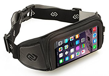 Sporteer Kinetic K1 Sport Belt for iPhone 7 Plus, iPhone 6S Plus, Galaxy S6 Edge  , Google Pixel XL, Galaxy Note 5, Galaxy S7 Edge, Moto G4/G4 Plus, Moto Z, Nexus 6P, and Other Phones with Cases