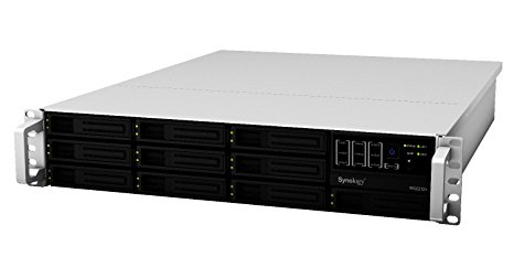 Synology RackStation 10-Bay (Diskless) 2U NAS Rackmount Network Attached Storage RS2212  (Sliver/Black)