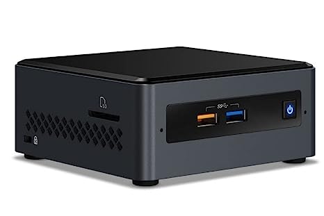 Intel NUC 7 Essential Mini PC - BOXNUC7CJYSAMN with Windows 11 Celeron 4005, 4GB DDR4 RAM /64GB eMMc