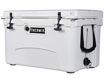 Thermik High Performance Roto Molded Cooler, 45 qt, White