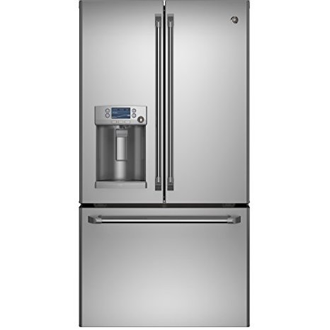 GE CFE28TSHSS Cafe 28.6 Cu. Ft. Stainless Steel French Door Refrigerator - Energy Star