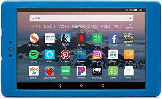 Nupro Shock-Proof Case for Fire HD 8 Tablet, Blue