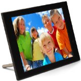 Pix-Star 104 Inch Wi-Fi Cloud Digital Photo Frame FotoConnect XD with Email Online Providers iPhone and Android app DLNA and Motion Sensor Black