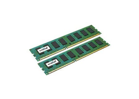 Crucial 16GB Kit DDR3 1600 MTs PC3-12800 CL11 Non-ECC UDIMM 240-Pin Desktop Memory CT2KIT102464BA160B CT2CP102464BA160B