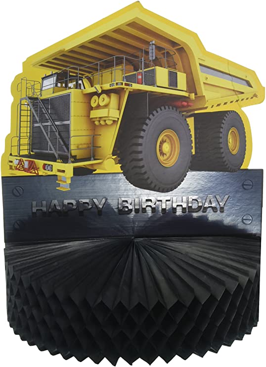 Birthday Zone Construction Centerpiece, 1 ct