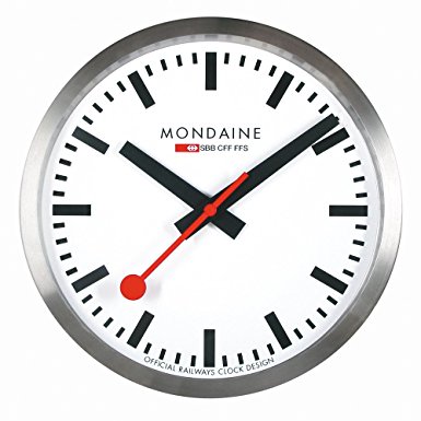 Mondaine A990.CLOCK.16SBB Wall Clock White Dial