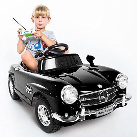 Giantex Black Mercedes Benz 300sl AMG Rc Electric Toy Kids Baby Ride on Car