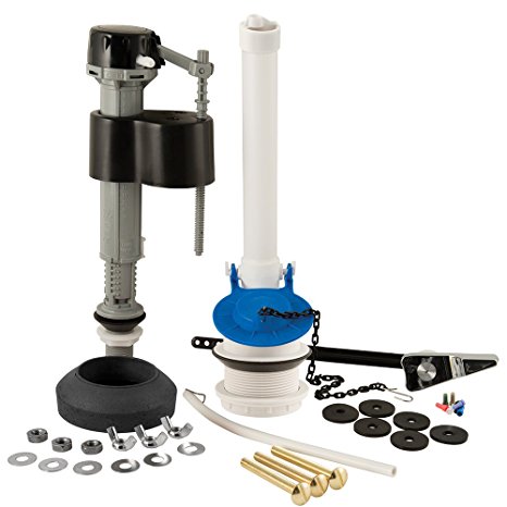 Plumbcraft 7029000 Complete Toilet Repair Kit - Universal Fit for most Toilets